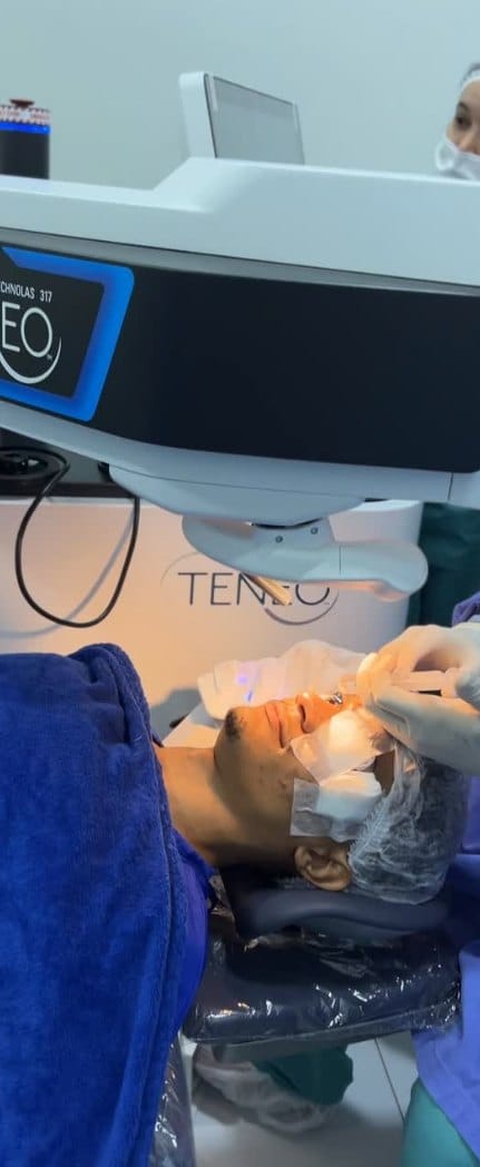 Cirurgia refrativa com excimer laser